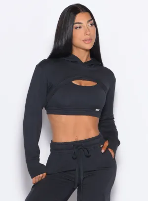 Sweat Bolero Hoodie Bombshell