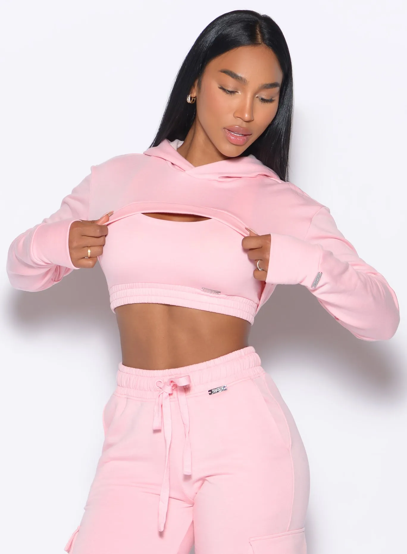 Sweat Bolero Hoodie Bombshell
