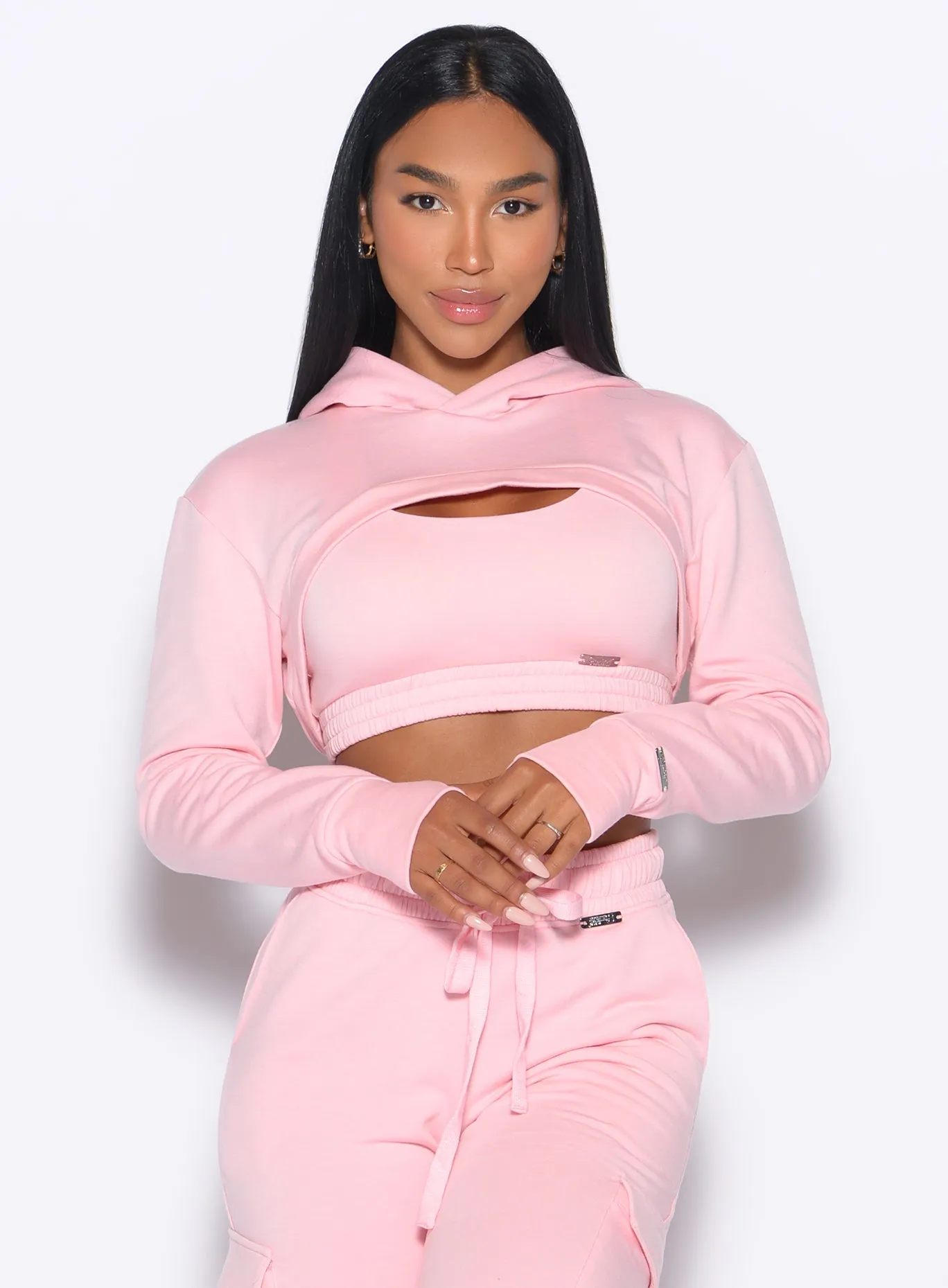 Sweat Bolero Hoodie Bombshell