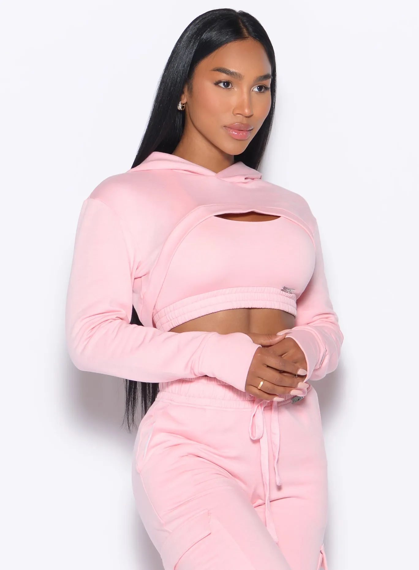 Sweat Bolero Hoodie Bombshell