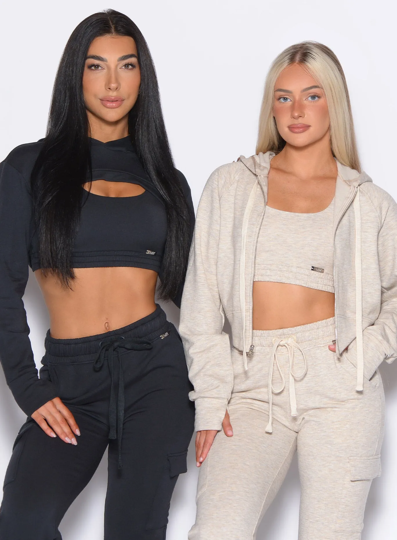 Sweat Bolero Hoodie Bombshell