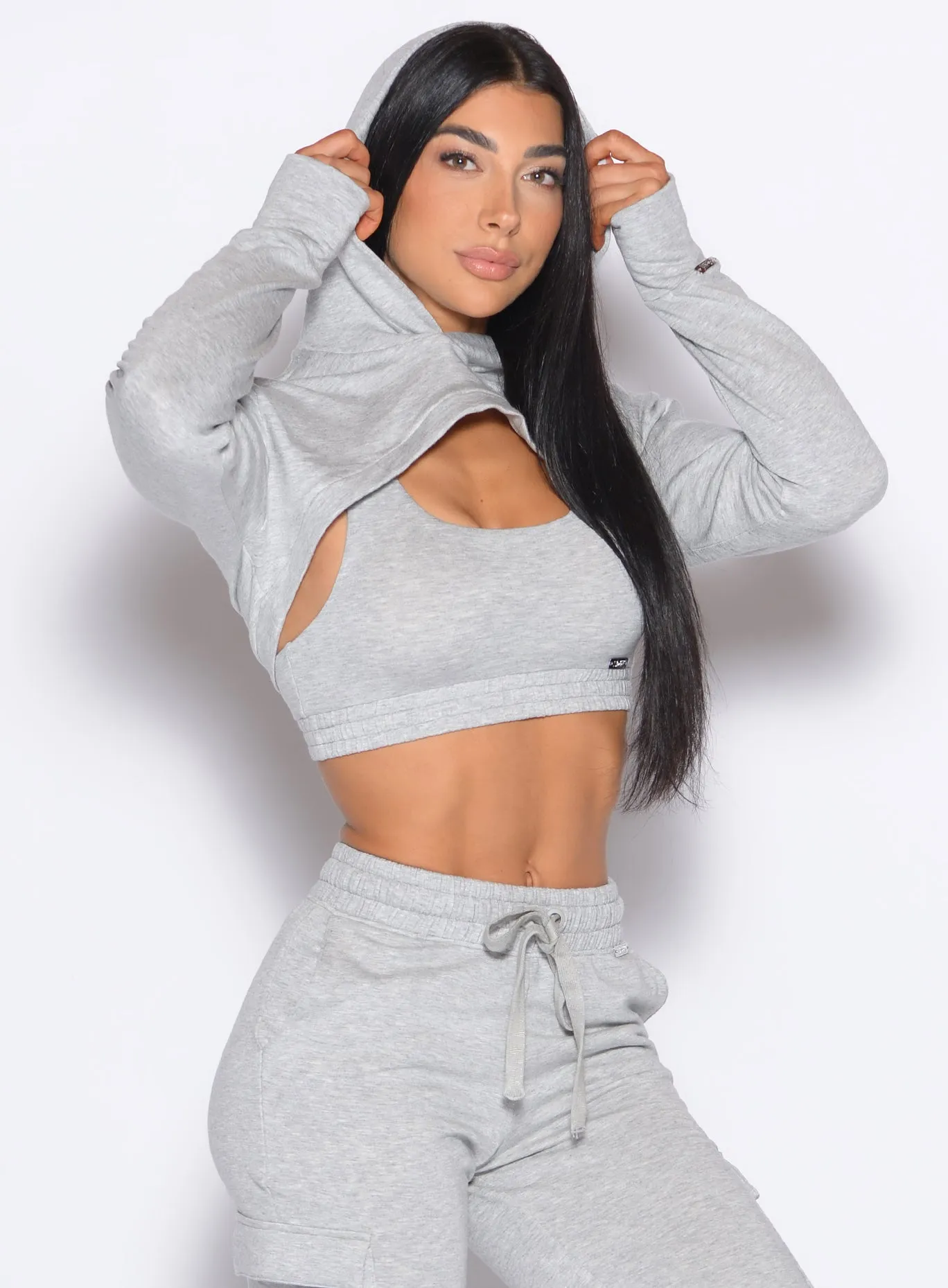 Sweat Bolero Hoodie Bombshell