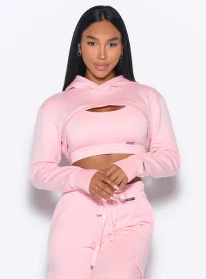 Sweat Bolero Hoodie Bombshell