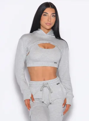 Sweat Bolero Hoodie Bombshell