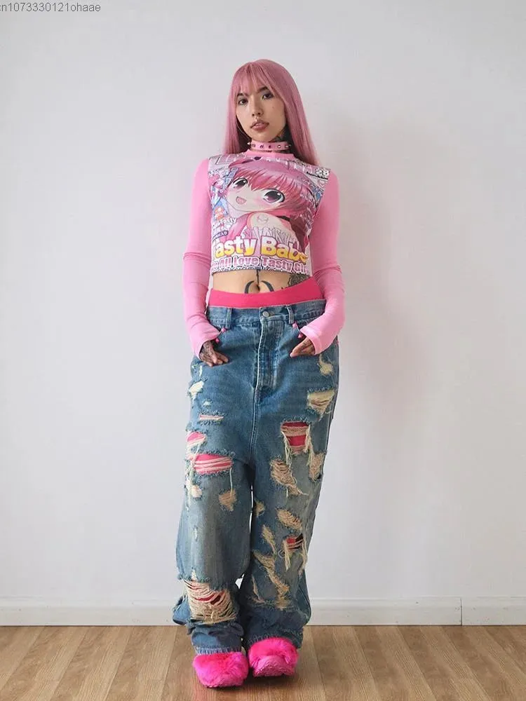Tasty Babe Manga Long Sleeve Tee