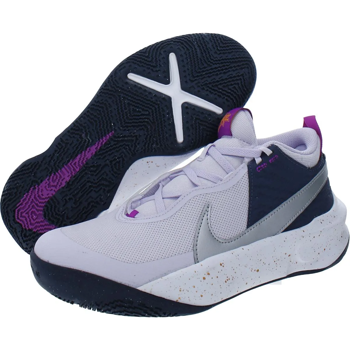 Team HustleD 10  Girls Basketball Gym Athletic and Training Shoes