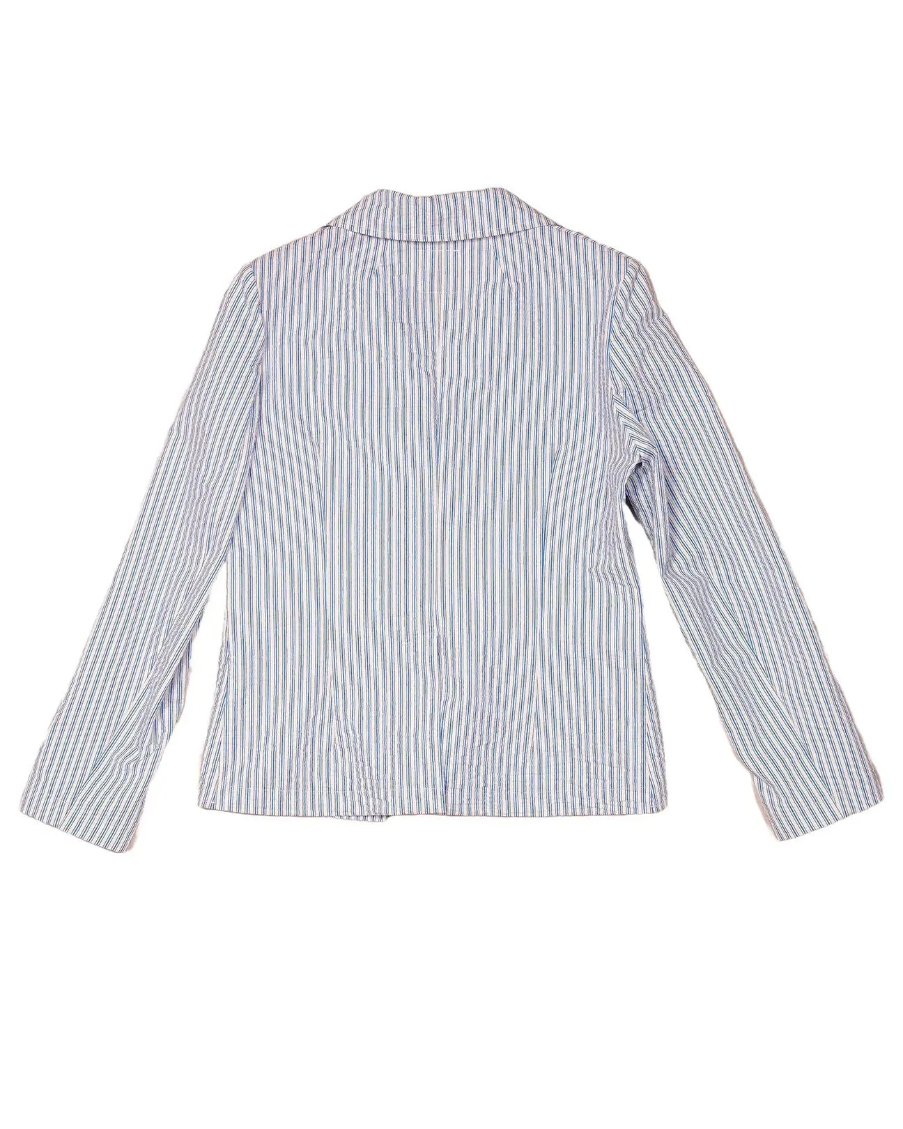 THE LITTLE PROJECT - GEORGIA BLAZER IN PUCKERED STRIPES