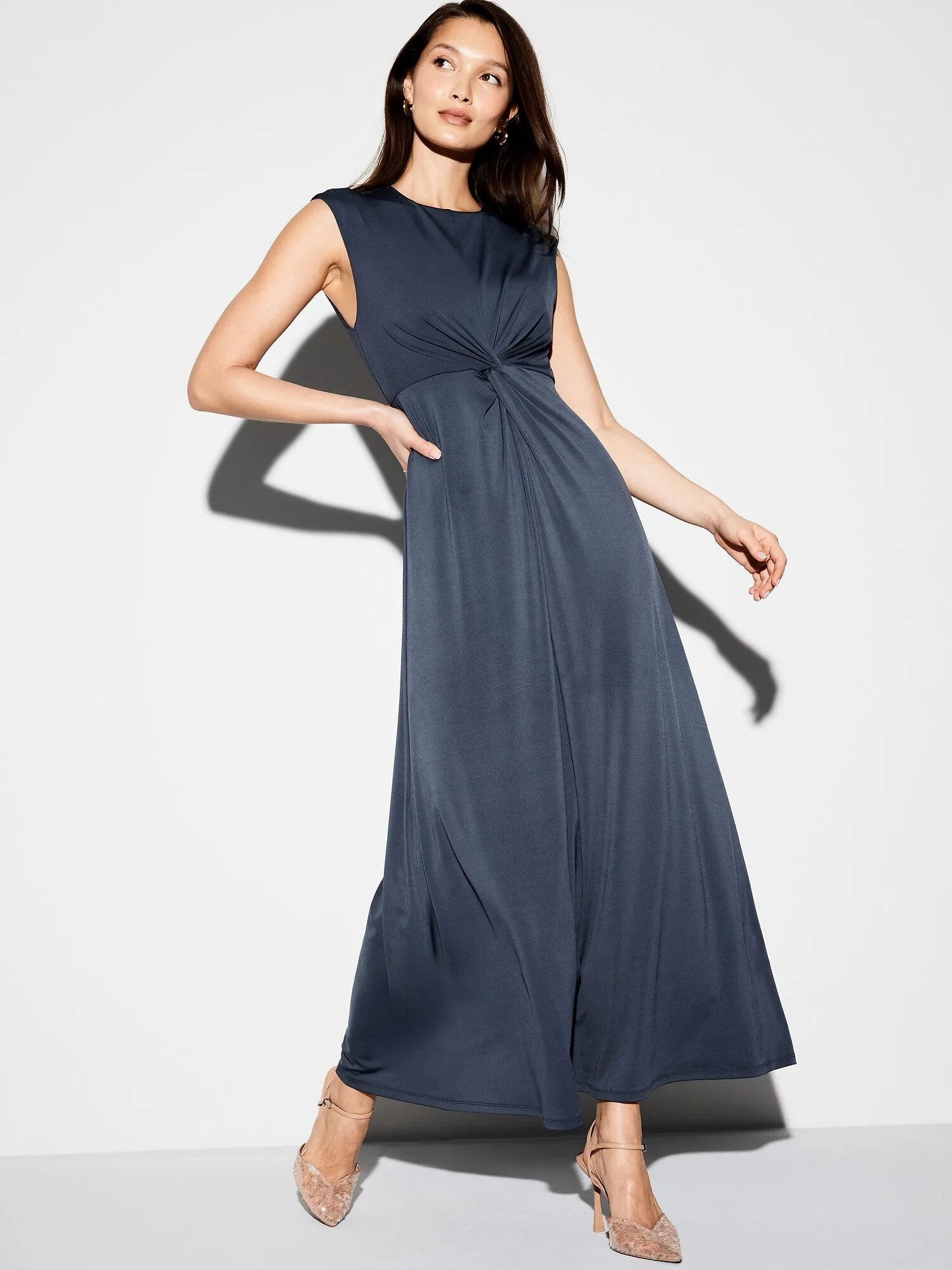 THE OCCASION by Old Navy Twist-Front Maxi Dress