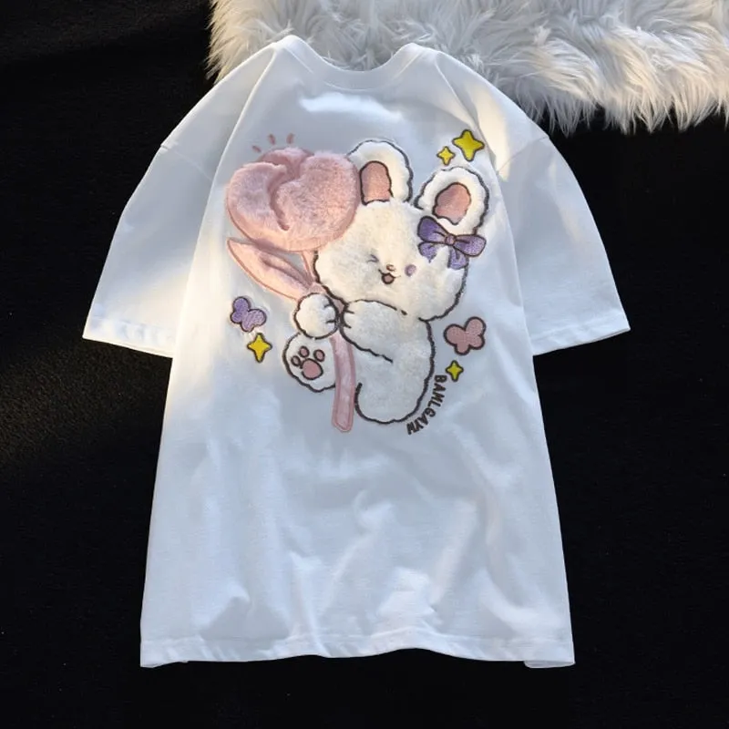 Tulip Bunny Fluffy Tee