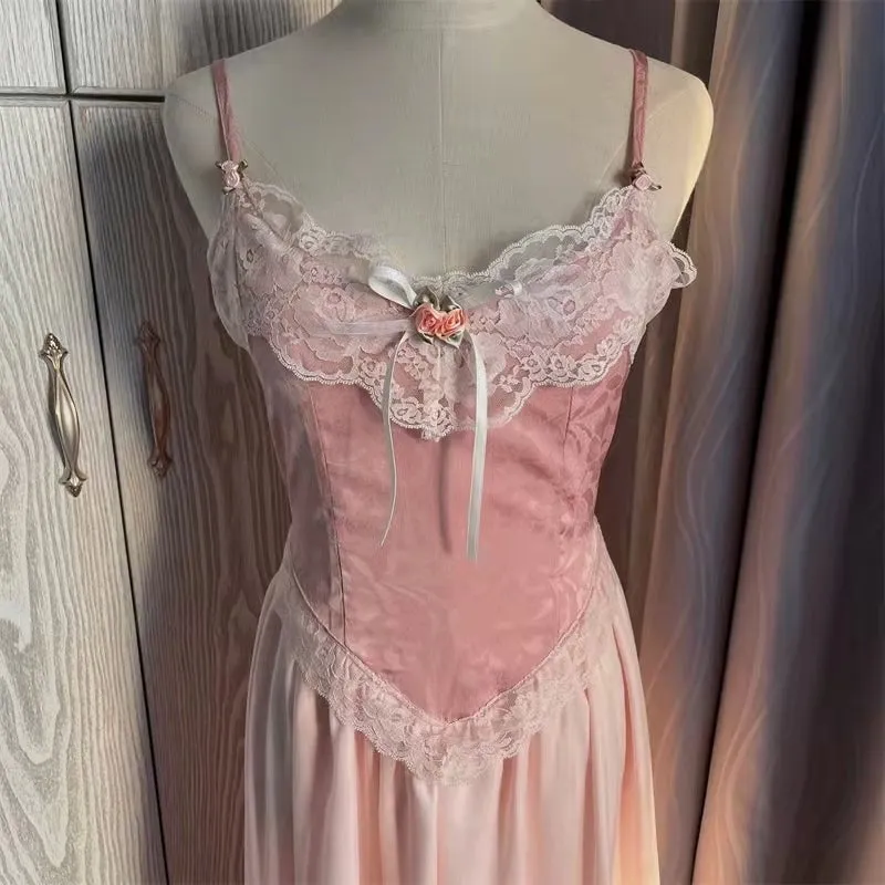 Velvet Fairycore Maxi Dress