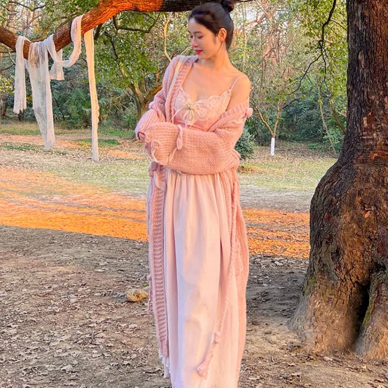 Velvet Fairycore Maxi Dress