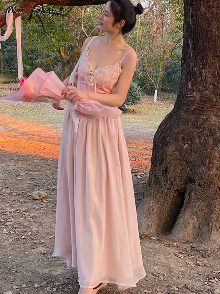 Velvet Fairycore Maxi Dress