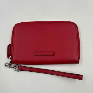 Vera Bradley Women's Red Solid Wristlet
