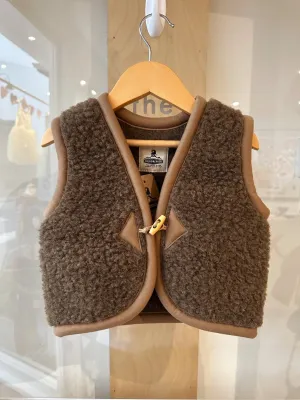Vest: Wool Aspen Windbreaker Vest: Bark