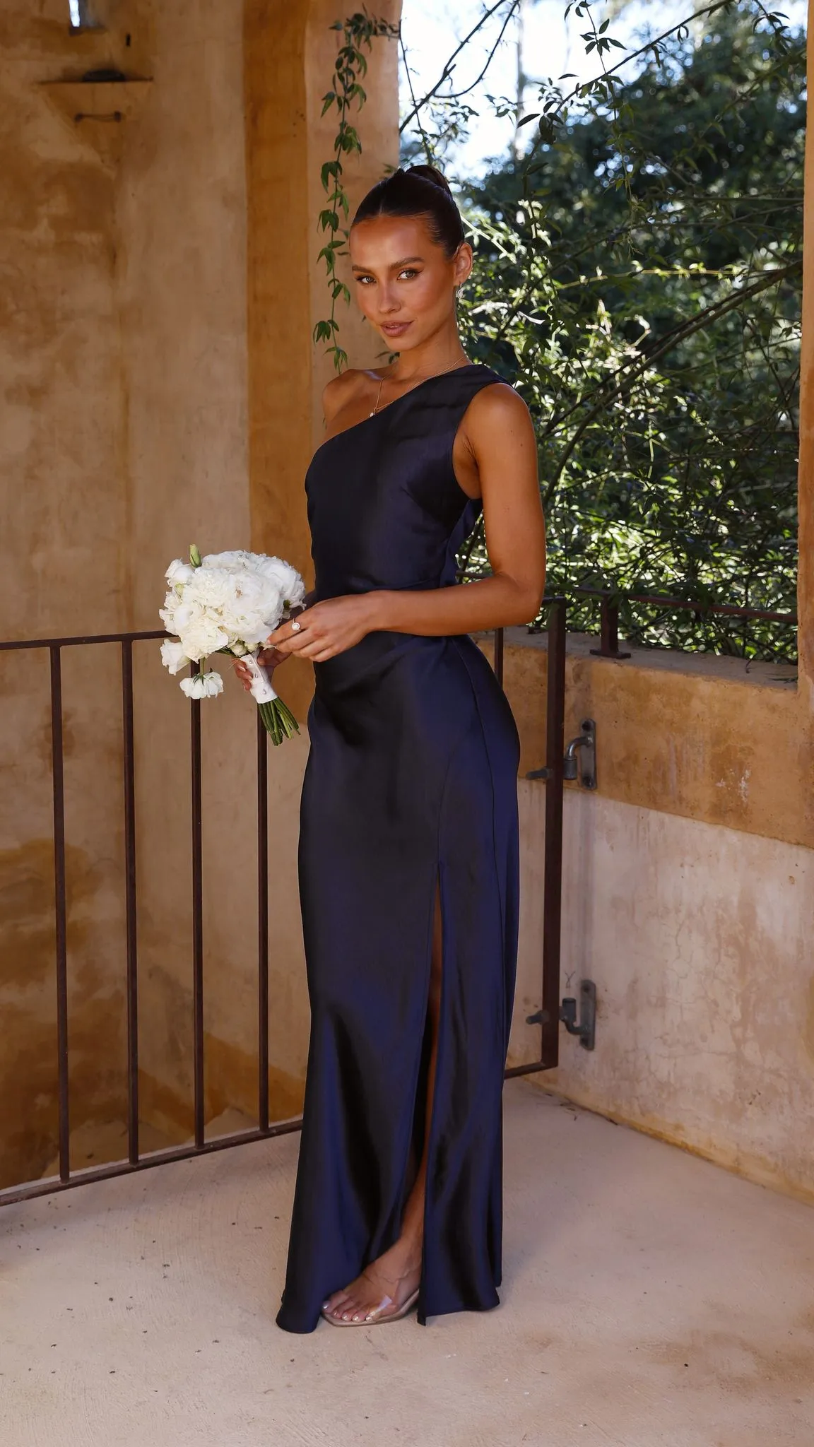 Victoria Maxi Dress - Navy Billy J
