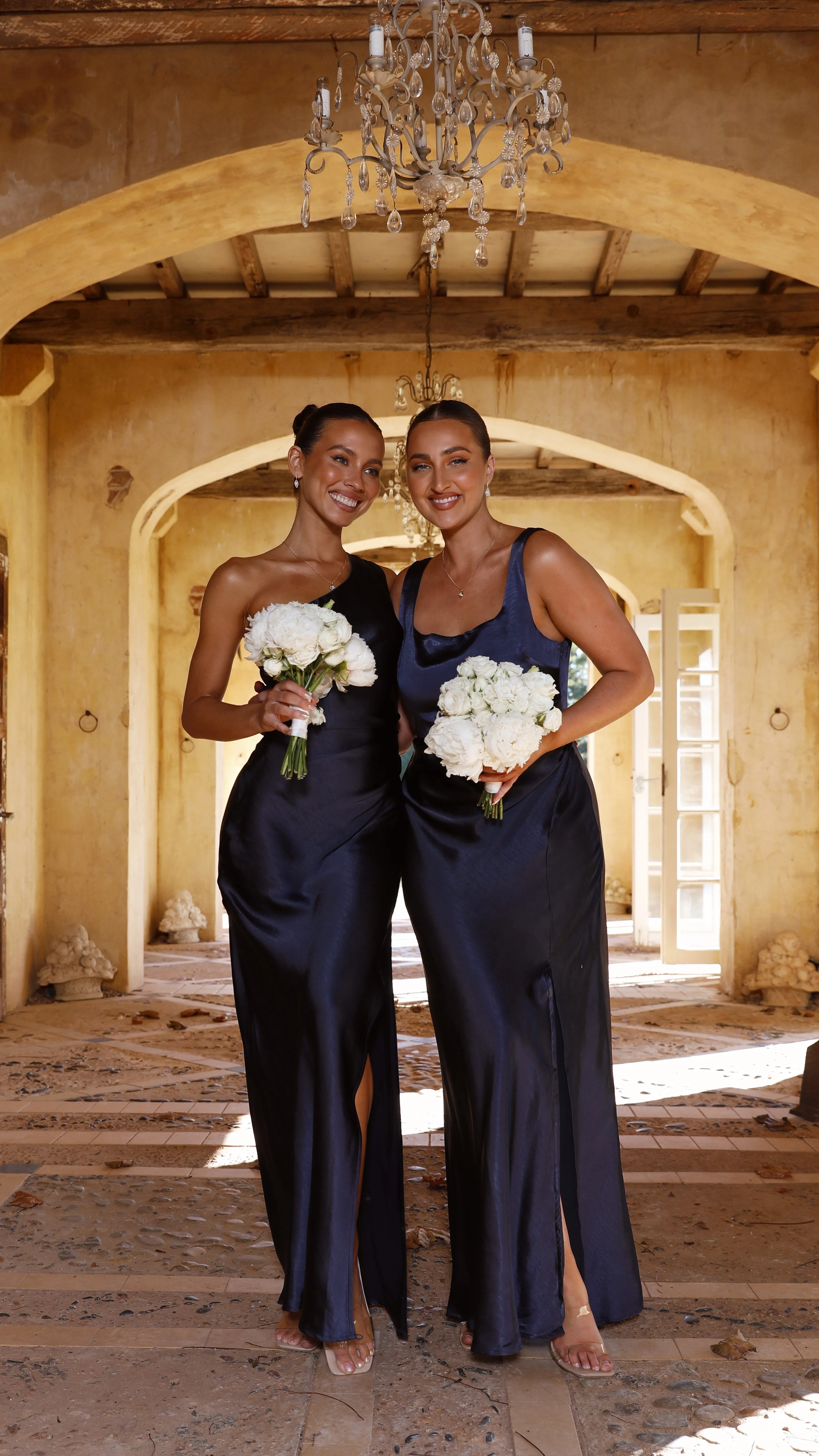 Victoria Maxi Dress - Navy Billy J