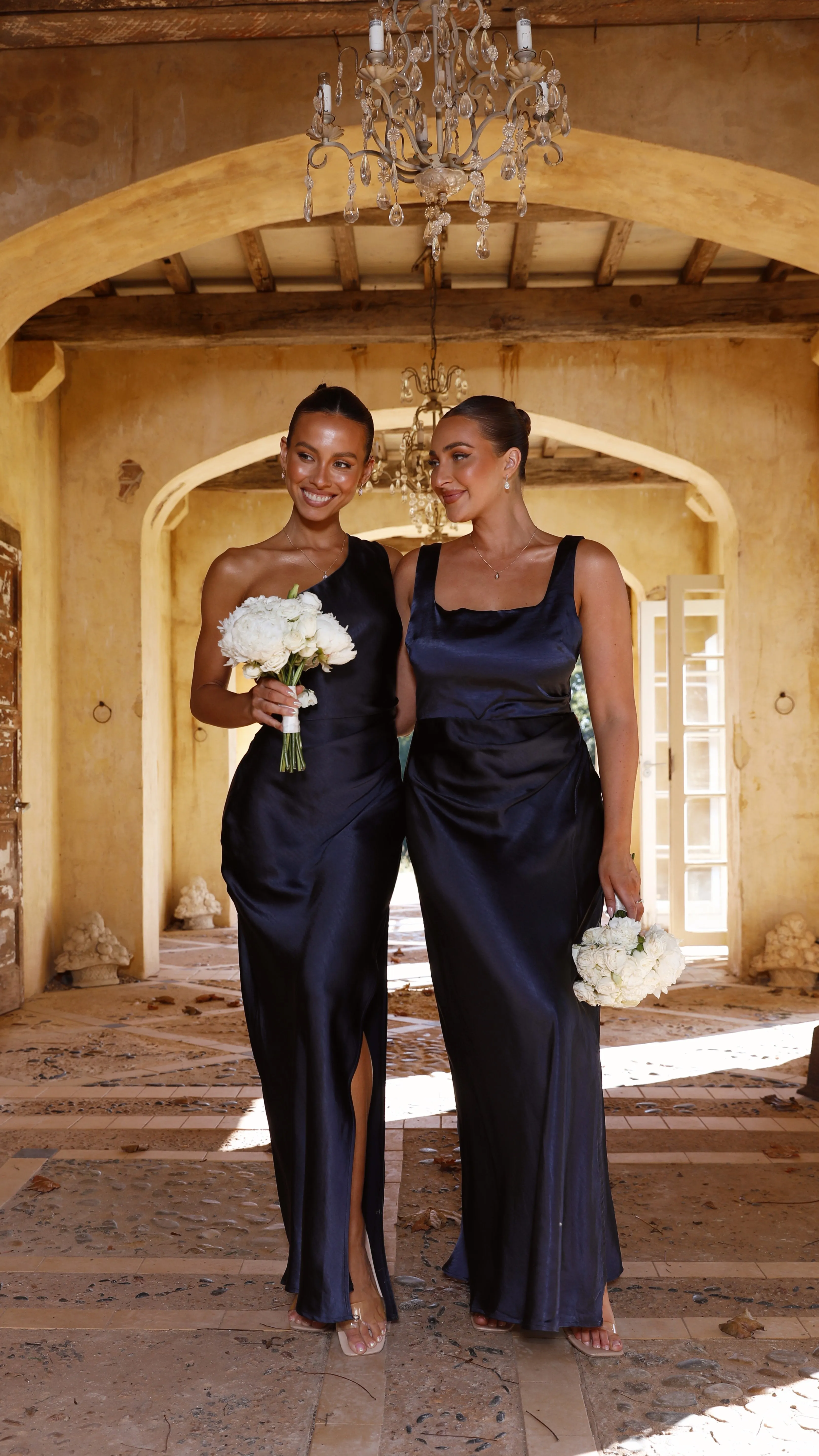 Victoria Maxi Dress - Navy Billy J