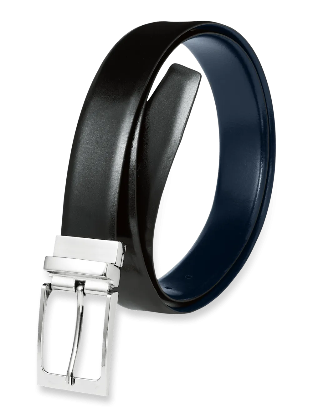 Vincent Reversible Belt - Black/navy