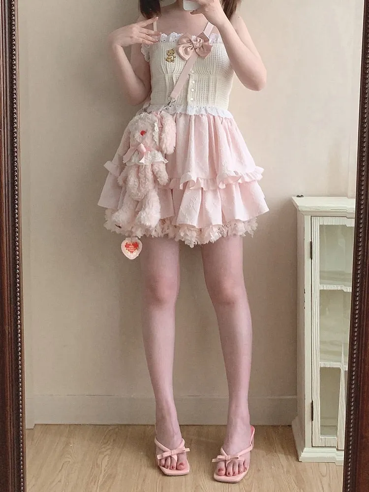 Vintage Kitten Plaid Cami