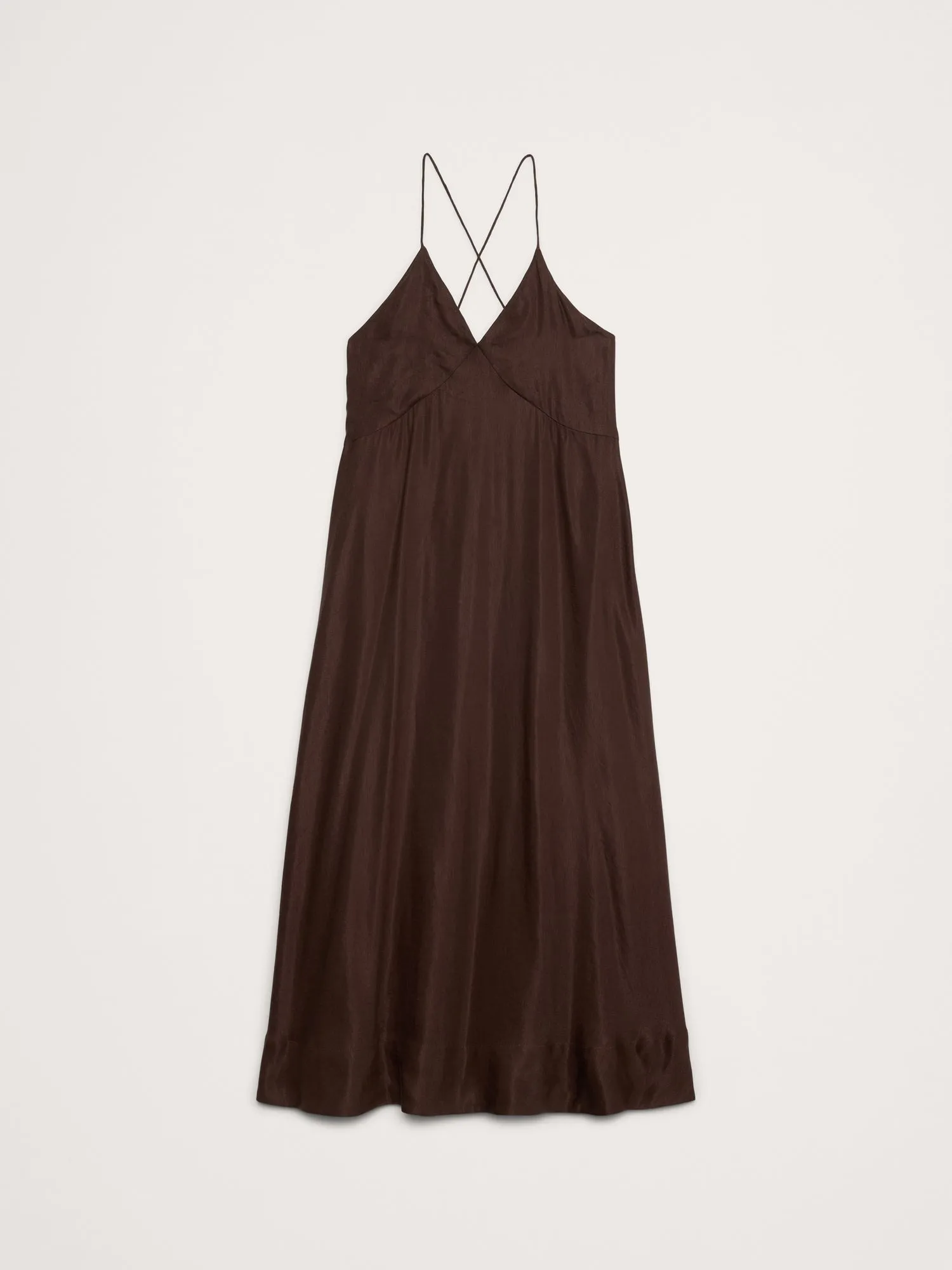 Viscose-Linen Maxi Dress