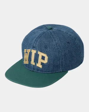 WIP Denim Cap | Blue / Rainforest / Air Yellow Carhartt WIP