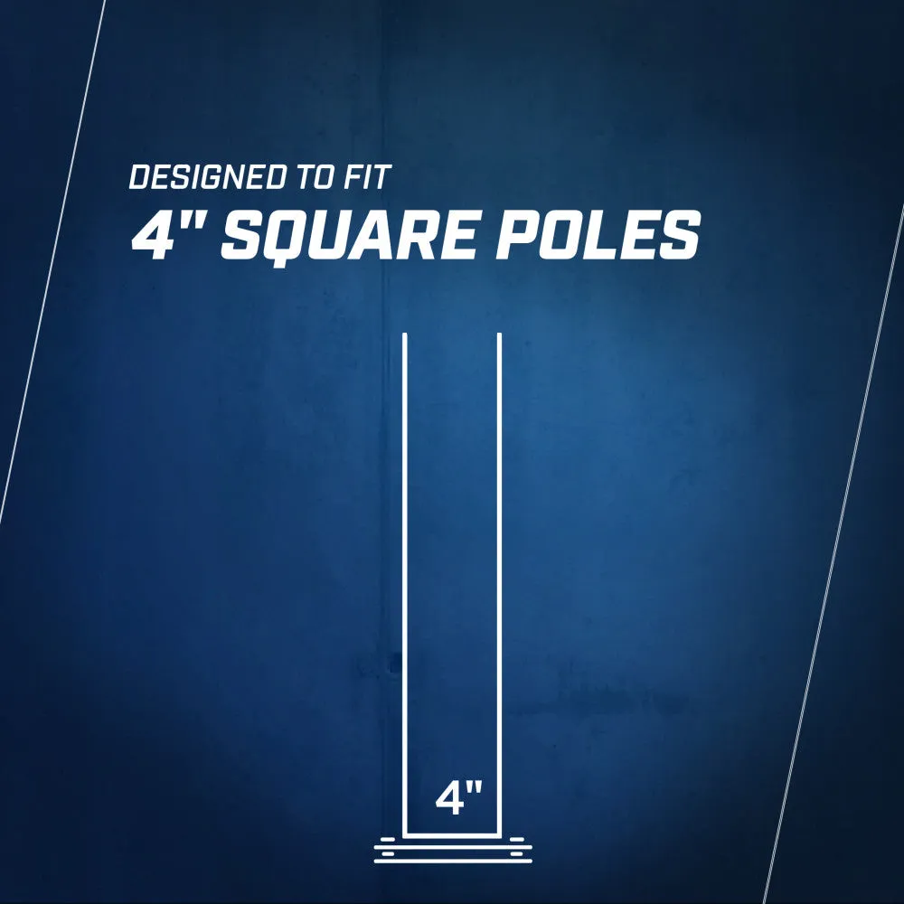 Wrap Around Pole Pad (4" Poles) Goalsetter