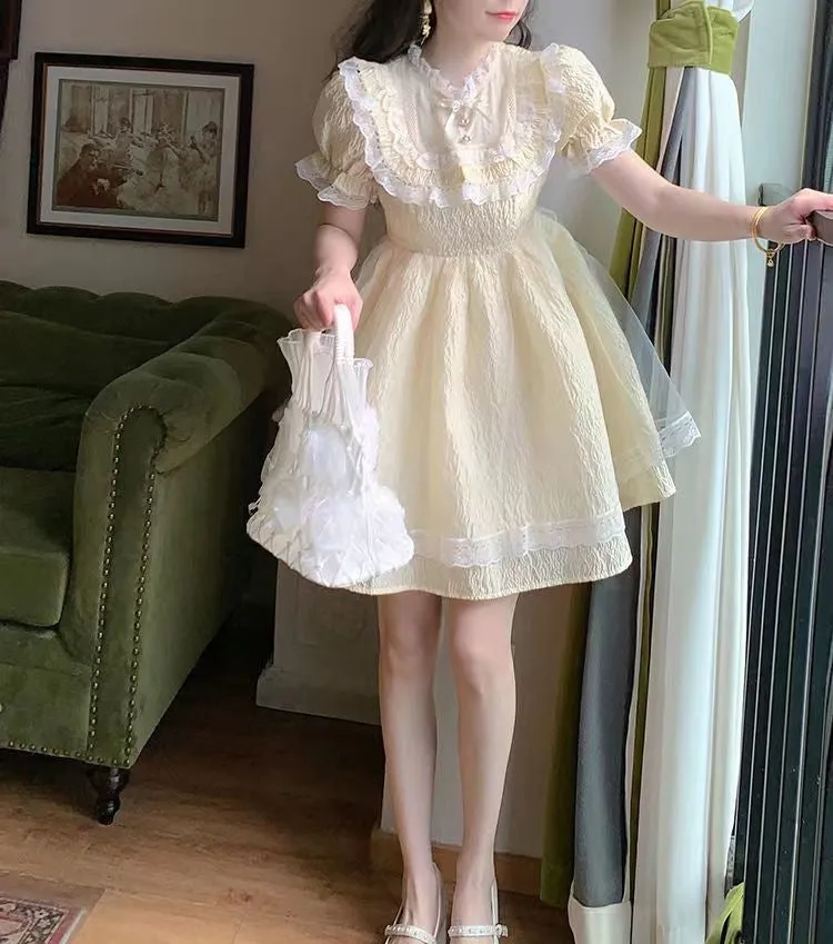 Yellow Sweetheart Dress