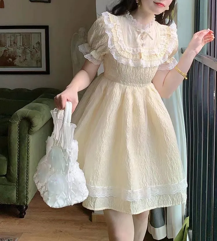 Yellow Sweetheart Dress
