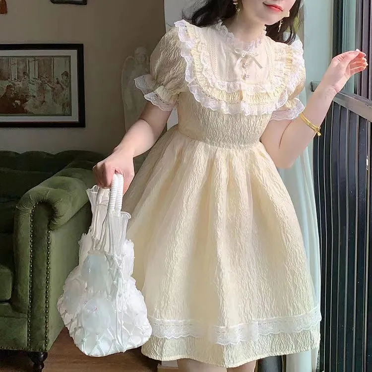 Yellow Sweetheart Dress