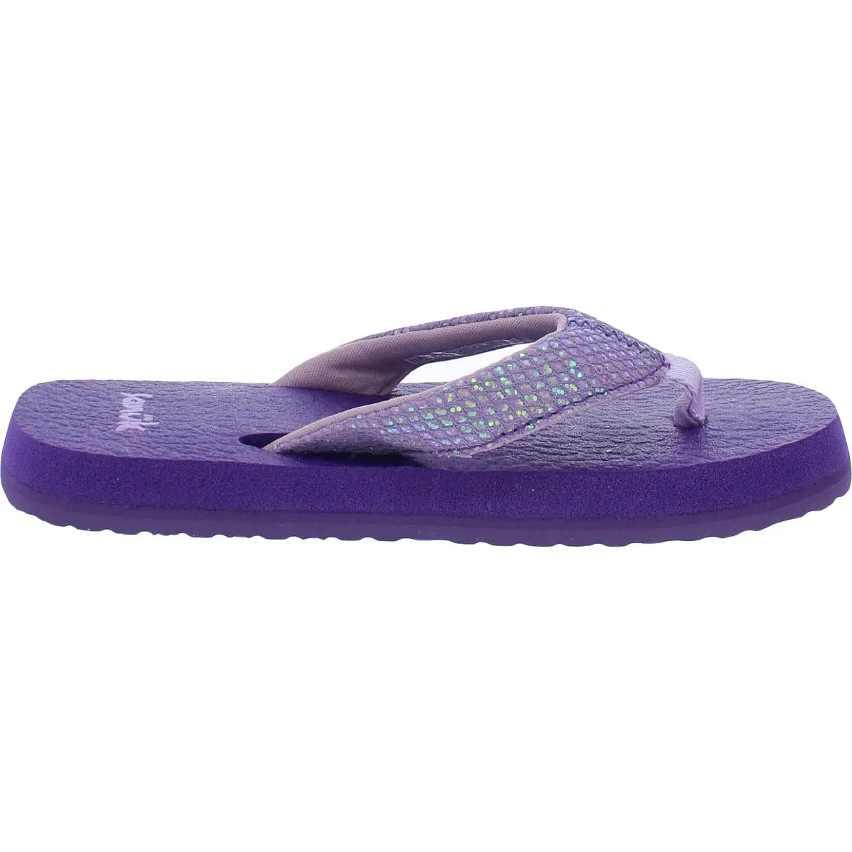 Yoga  Girls Glitter Yoga Flip-Flops