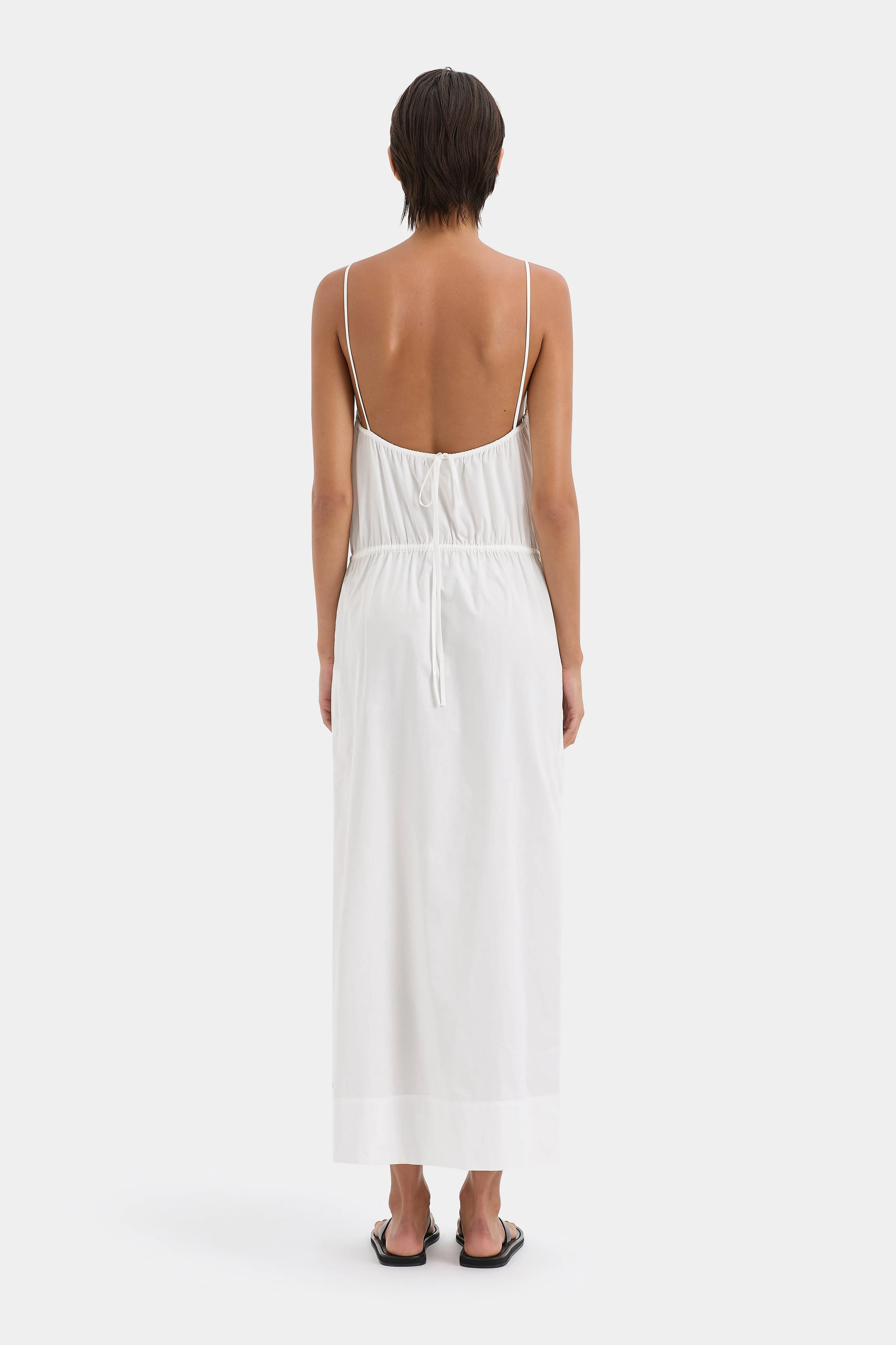 Zaria Tie Midi Dress SIR